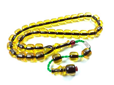 Mahmud Zeyzun Usta İşi İmzalı(İmzası Gümüştür) Sıkma Kehribar Model 2316