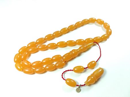 Erkan Çubukçu Usta İşi İmzalı Mühürlü Rengin Zirvesi Bir Sıkma Kehribar