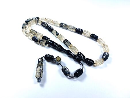 Mehmet Sancaktar Usta İşi İmzalı Mühürlü Kalem İşçilikli Sıkma Kehribar