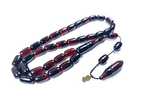 Muhammed Tacir Usta İşi İmzalı Mühürlü Rengin Zirvesi Bir Ateş Kehribar