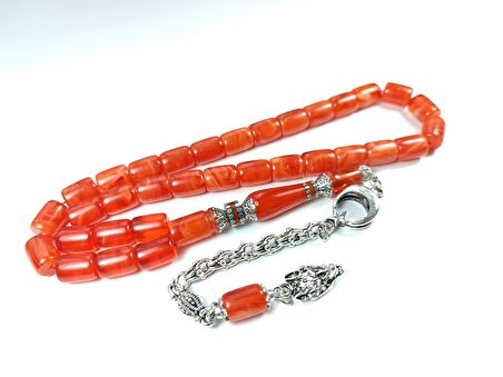 Gümüş Kaplama Püskül Kombinli Nakkaş İmame (Bronz) Katalin Model No:2203