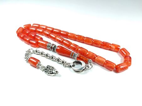 Gümüş Kaplama Püskül Kombinli Nakkaş İmame (Bronz) Katalin Model No:2203