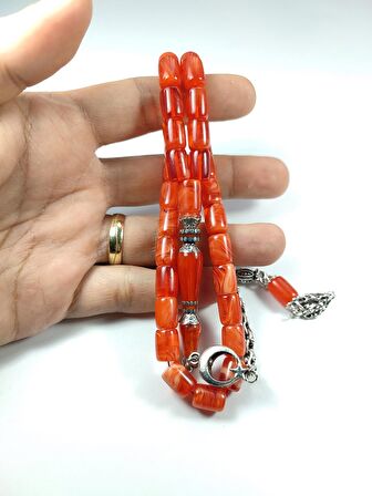 Gümüş Kaplama Püskül Kombinli Nakkaş İmame (Bronz) Katalin Model No:2203