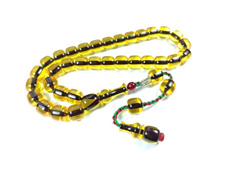  Mahmud Zeyzun İmzalı (İmzası Gümüştür) Sıkma Kehribar Model No:2216