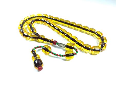  Mahmud Zeyzun İmzalı (İmzası Gümüştür) Sıkma Kehribar Model No:2216