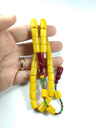  Mahmud Zeyzun İmzalı (İmzası Gümüştür) Sıkma Kehribar Model No:2220
