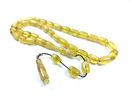 Erkan Çubukçu Usta İşi İmzalı Mühürlü Rengin Zirvesi Bir Sıkma Kehribar Model 2271