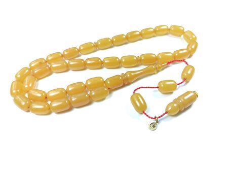 Erkan Çubukçu Usta İşi İmzalı Mühürlü Rengin Zirvesi Sıkma Kehribar Model 2276