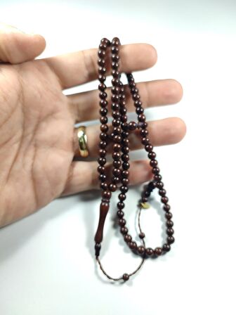 İskeçe Tesbih Atölyesi İmzalı Kuka Namaz Tesbihi (El Boy) Model 2339