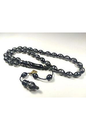 Halil Hilmi Usta Eseri İmzalı 925 Ayar Gümüş Çakım Kuka Sertifikalı No 4000