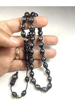 Halil Hilmi Usta Eseri İmzalı 925 Ayar Gümüş Çakım Kuka Sertifikalı No 4000