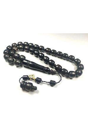 Halil Hilmi Usta Eseri İmzalı Doğal Abanoz Sertifikalı No 4005