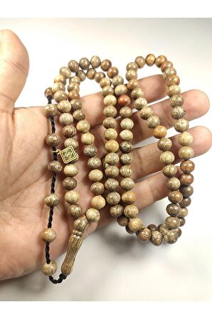 Halil Hilmi Usta Eseri Doğal Sakızlık AğacıNamaz Tesbihi Sertifikalı 4033