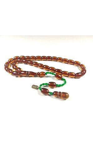 Muhammed Dabbas Usta Eseri Imzalı Mühürlü Sıkma Kehribar Sertifikalı No 4083