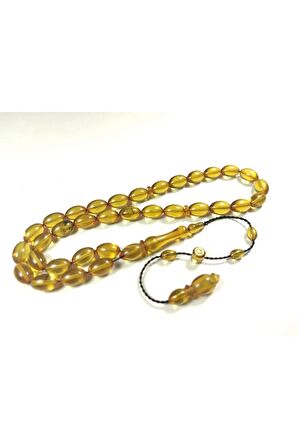 Mesut Elma Usta Eseri Imzalı Mühürlü El Boy Ateş-i Kehribar Sertifikalı No 4086