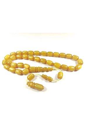 Emine Rişvani Usta Eseri Multi Color Sıkma Kehribar Sertifikalı 4298