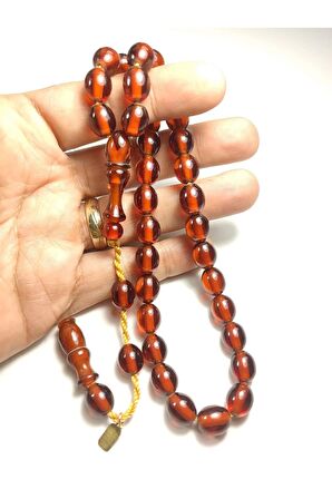 Muhammed Dabbas Usta Eseri İmzalı Ateş-i Kehribar Sertifikalı 4677