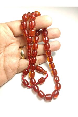 Muhammed Dabbas Usta Eseri İmzalı Ateş-i Kehribar Sertifikalı 4679