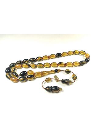 Furkan Gül Usta Eseri Rengin Zirvesi Sıkma Kehribar Sertifikalı 4773