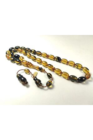 Furkan Gül Usta Eseri Rengin Zirvesi Sıkma Kehribar Sertifikalı 4773