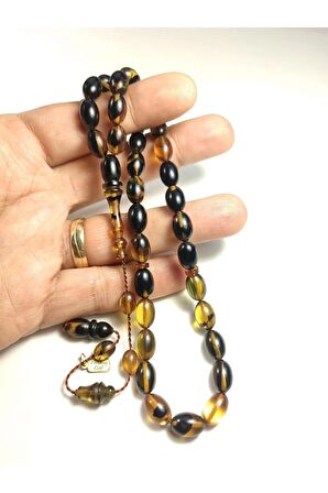 Furkan Gül Usta Eseri Rengin Zirvesi Sıkma Kehribar Sertifikalı 4774