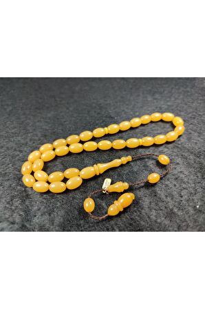 Furkan Gül Usta Eseri Rengin Zirvesi Sıkma Kehribar Sertifikalı 4777