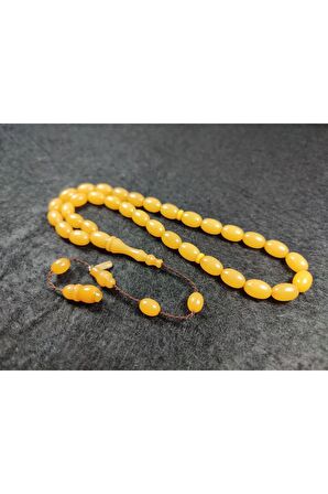 Furkan Gül Usta Eseri Rengin Zirvesi Sıkma Kehribar Sertifikalı 4777