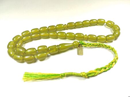 Ebu Zeyn Usta Eseri İmzalı Kat Kat İpe Dizillmiş Rengin Zirvesi Bir Necef Sertifikalı 4787