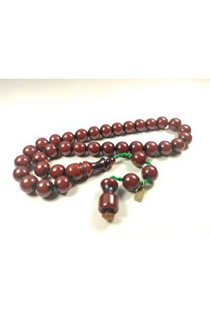 Muhammed Dabbas Usta Eseri İmzalı Antik Model Osmanlı Torunu Sıkma Kehribar Sertifikalı 5416