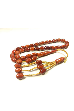 Mehmet Mercan Usta Eseri İmzalı Eski Usul Zaza Model Sıkma Kehribar Sertifikalı 5442