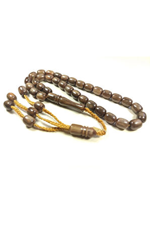 Mehmet Mercan Usta Eseri İmzalı Eski Usul Zaza Model Sıkma Kehribar Sertifikalı 5443