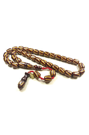 Muhammed Dabbas Usta Eseri İmzalı Kalem Oyma İşçilikli Sıkma Kehribar Sertifikalı 5566