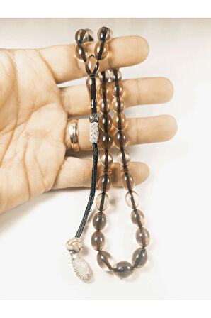 Darabacı Abdullah Usta Eseri Trabzon Kazaziye Püsküllü 3 Kat Cilalı Ateş-i Kehribar Sertifikalı 6194