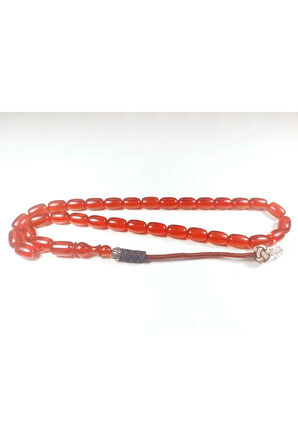 Darabacı Abdullah Usta Eseri Trabzon Kazaziye Püsküllü 3 Kat Cilalı Ateş-i Kehribar Sertifikalı 6198