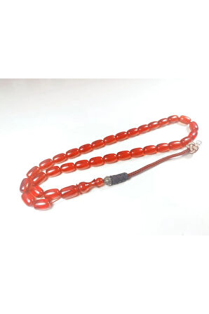 Darabacı Abdullah Usta Eseri Trabzon Kazaziye Püsküllü 3 Kat Cilalı Ateş-i Kehribar Sertifikalı 6198