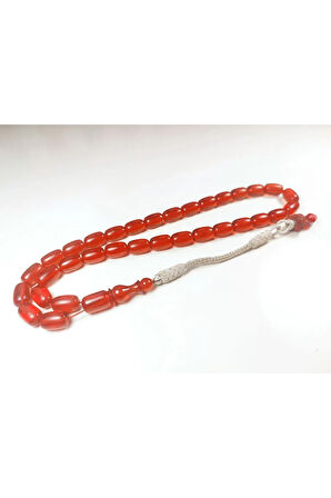 Darabacı Abdullah Usta Eseri Trabzon Kazaziye Püsküllü 3 Kat Cilalı Ateş-i Kehribar Sertifikalı 6199