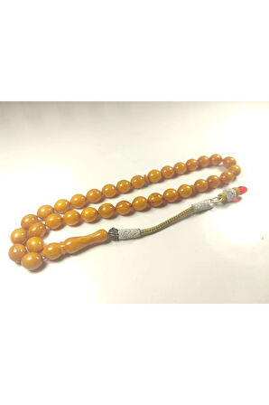 Darabacı Abdullah Usta Eseri Trabzon Kazaziye Püsküllü 3 Kat Cilalı Sıkma Kehribar Sertifikalı 6221