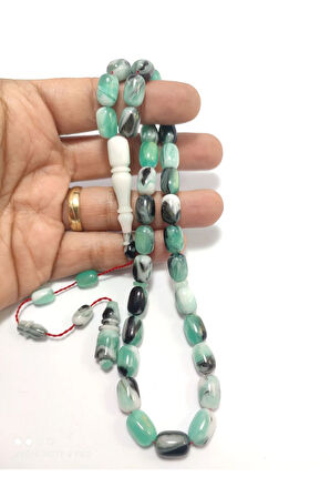 Arif Baran Usta Eseri Çift Kat El Cilalı Rengin Zirvesi Arizona Firuze Sertifikalı 6291