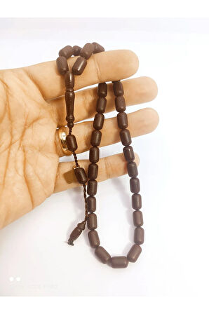 Halil Hilmi Usta Eseri Kondüsyon ve Rengin Zirvesi Alman Fiber Tesbih Sertifikalı 6311