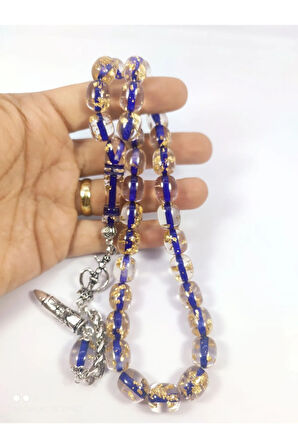 Şevket Alkan Usta Eseri Rengin Zirvesi İri Boy Altın Varaklı Ateş-i Kehribar Sertifikalı 6327