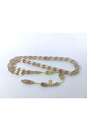 Hayyani Usta Eseri İmzalı 2 Kat Cilalı Rengin Zirvesi Ateş-i Kehribar Sertifikalı 6387