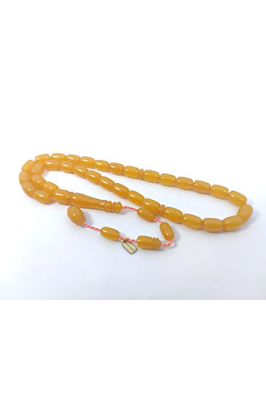 Hayyani Usta Eseri İmzalı 2 Kat Cilalı Rengin Zirvesi Sıkma Kehribar Sertifikalı 6390