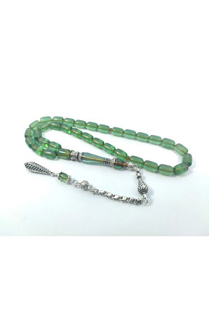 Şevket Alkan Usta Eseri 925 Ayar Gümüş Nakkaş Ateş-i Kehribar Sertifikalı 6394