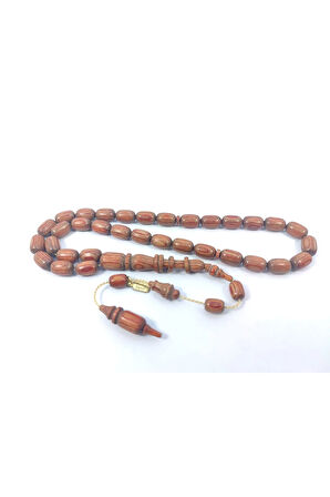 Mustafa Uysal Usta Eseri Nadir Tür Halkalı İmame Kafur Ağacı Sertifikalı 6431