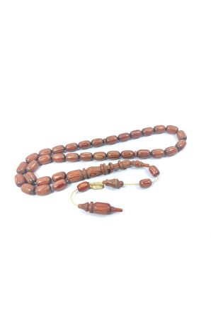 Mustafa Uysal Usta Eseri Nadir Tür Halkalı İmame Kafur Ağacı Sertifikalı 6431