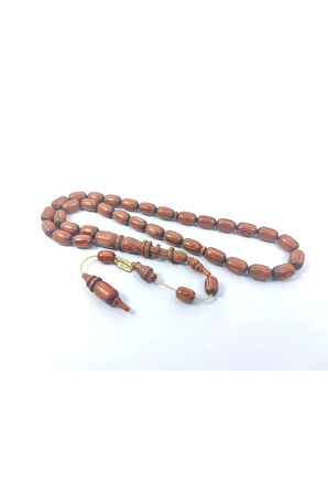 Mustafa Uysal Usta Eseri Nadir Tür Halkalı İmame Kafur Ağacı Sertifikalı 6431