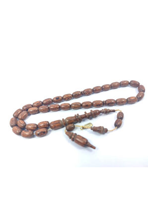 Mustafa Uysal Usta Eseri Nadir Tür Halkalı İmame Kafur Ağacı Sertifikalı 6432