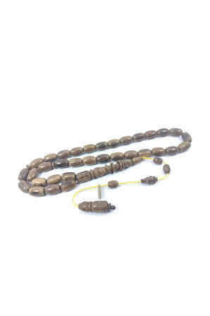 Mustafa Uysal Usta Eseri Nadir Tür Halkalı İmame Kafur Ağacı Sertifikalı 6434