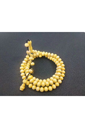 Halil Hilmi Usta Kuru Torna Eski Usul Portakal Ağacı Namaz Tesbihi Sertifikalı 6450