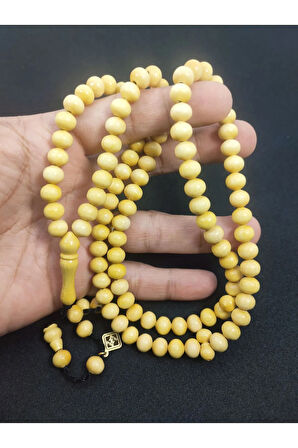 Halil Hilmi Usta Kuru Torna Eski Usul Portakal Ağacı Namaz Tesbihi Sertifikalı 6450